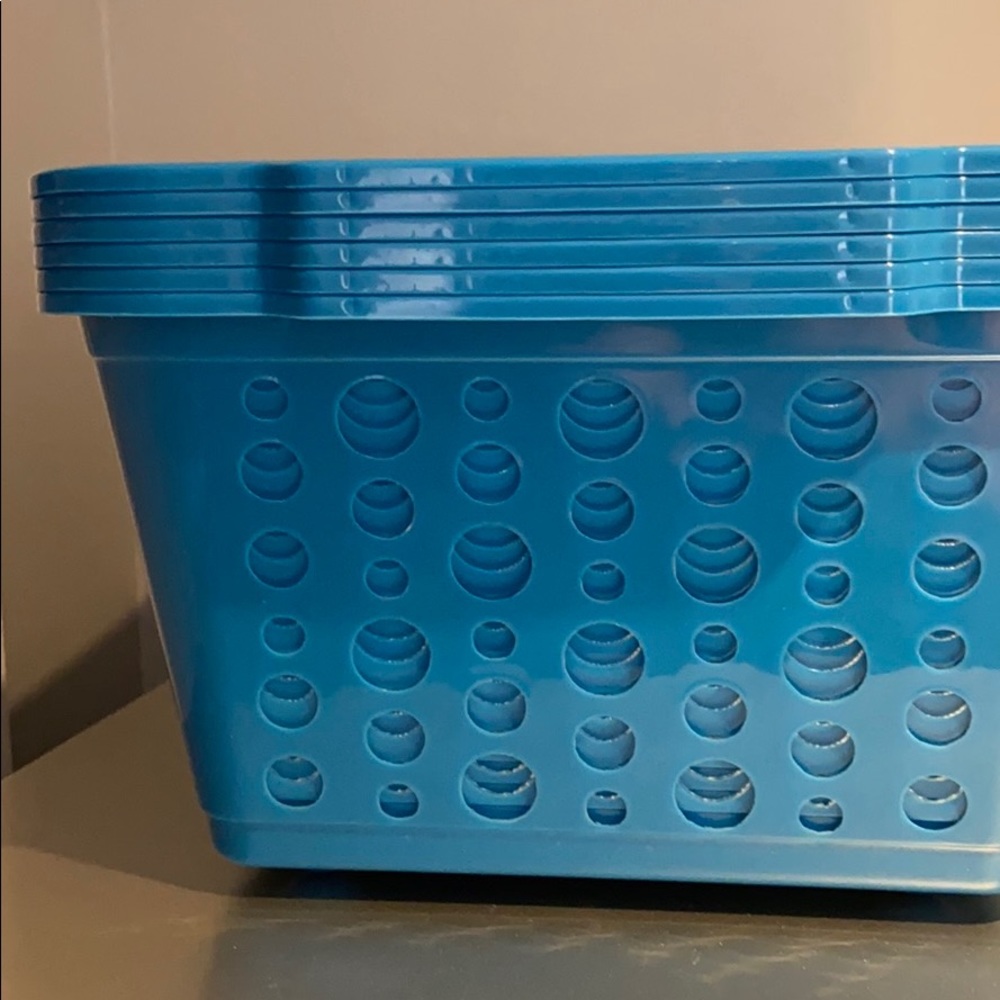Blue Storage Containers - Picture 2 of 5